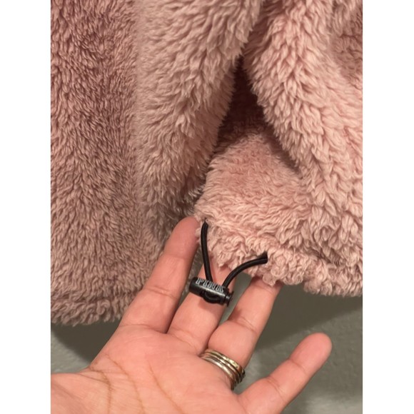 PINK Cozy Oversized Sherpa Hoodie - Picture 6 of 6